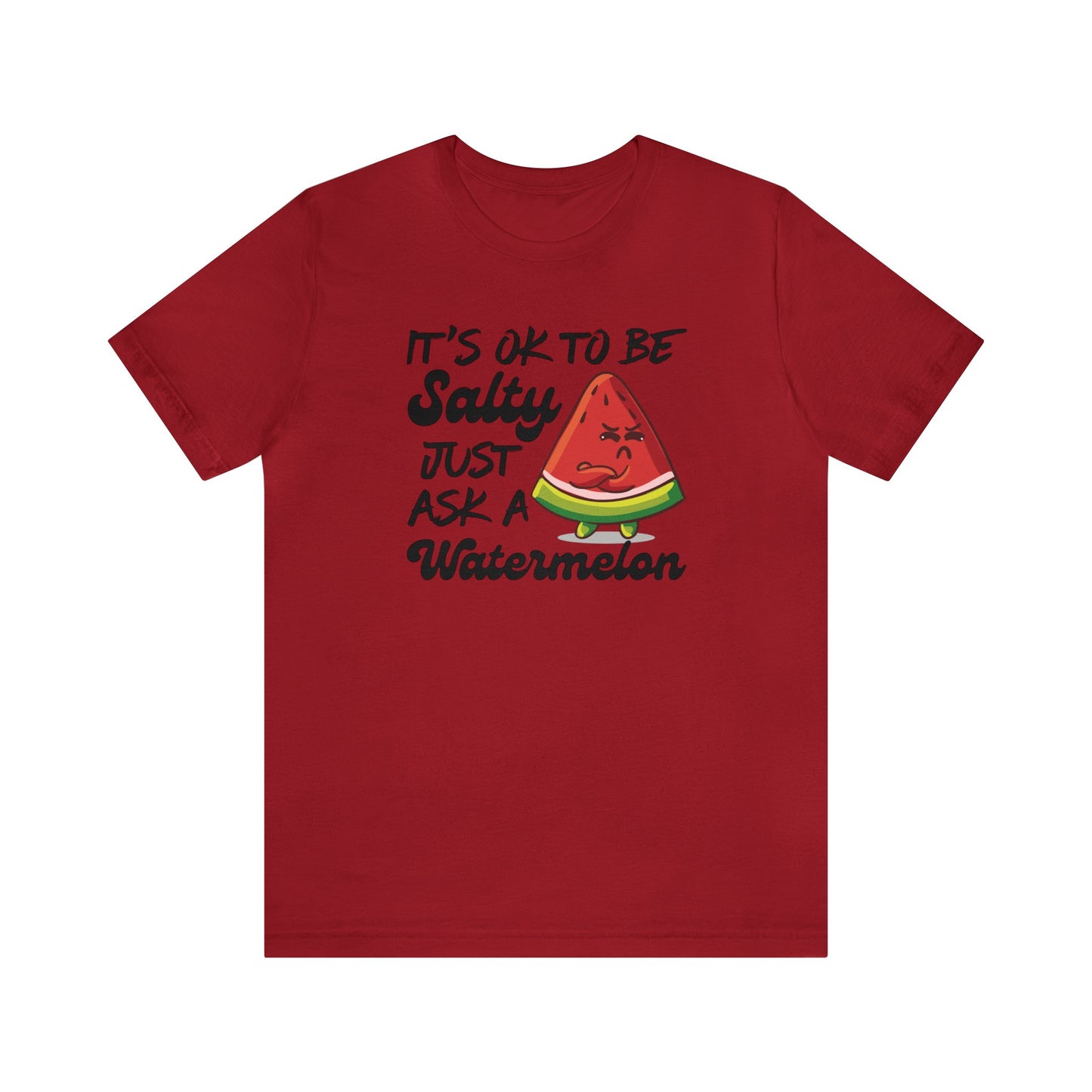 "Salty Watermelon" Unisex Short Sleeve Tee