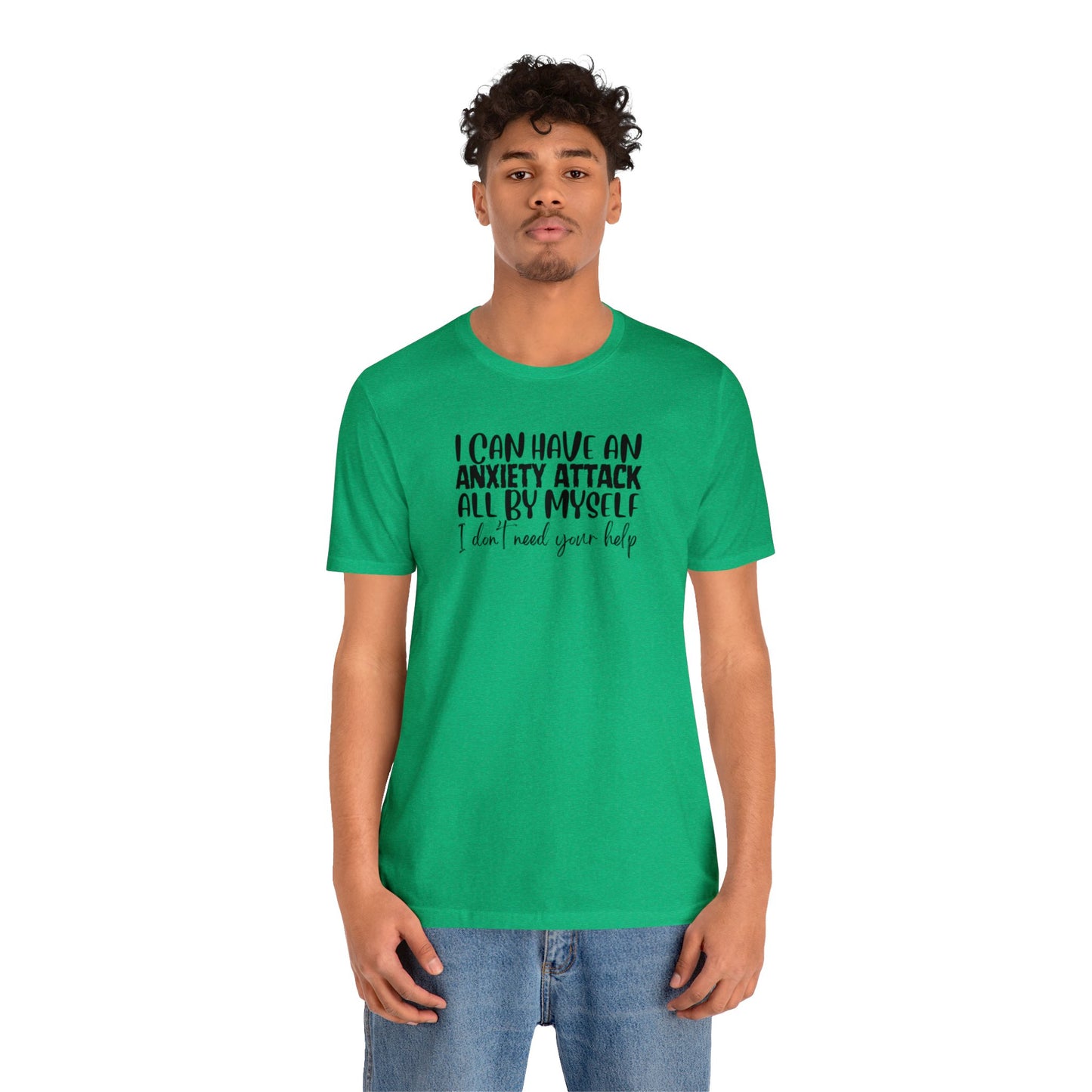 "Anxiety Attack" Unisex Short Sleeve Tee
