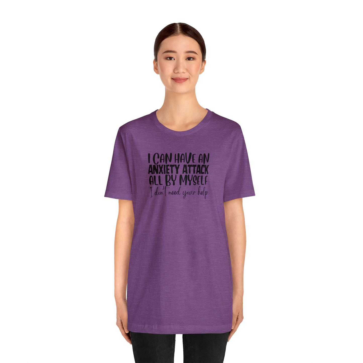 "Anxiety Attack" Unisex Short Sleeve Tee