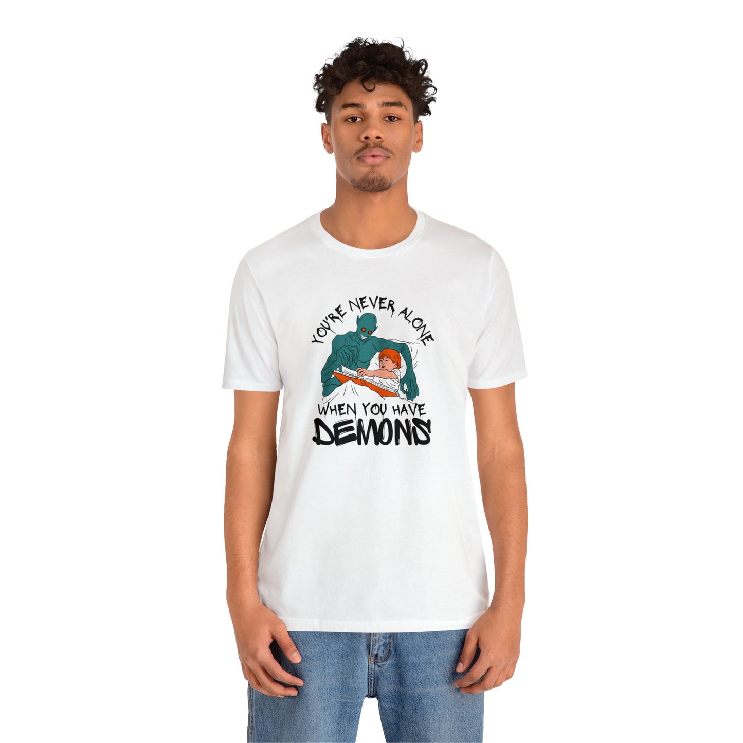 "Never Alone" Unisex Short Sleeve Tee