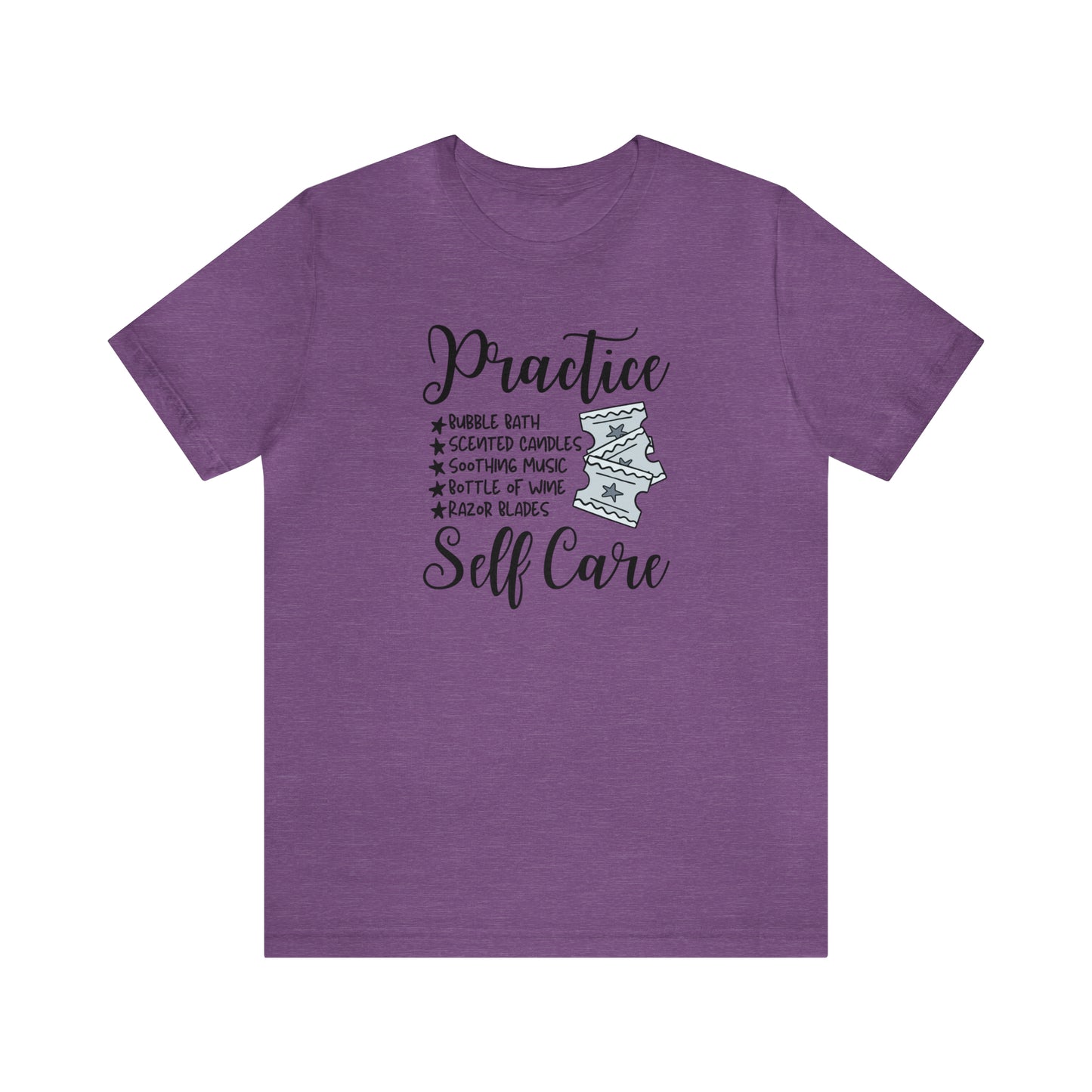 "Practice Self Care" Unisex Short Sleeve Tee