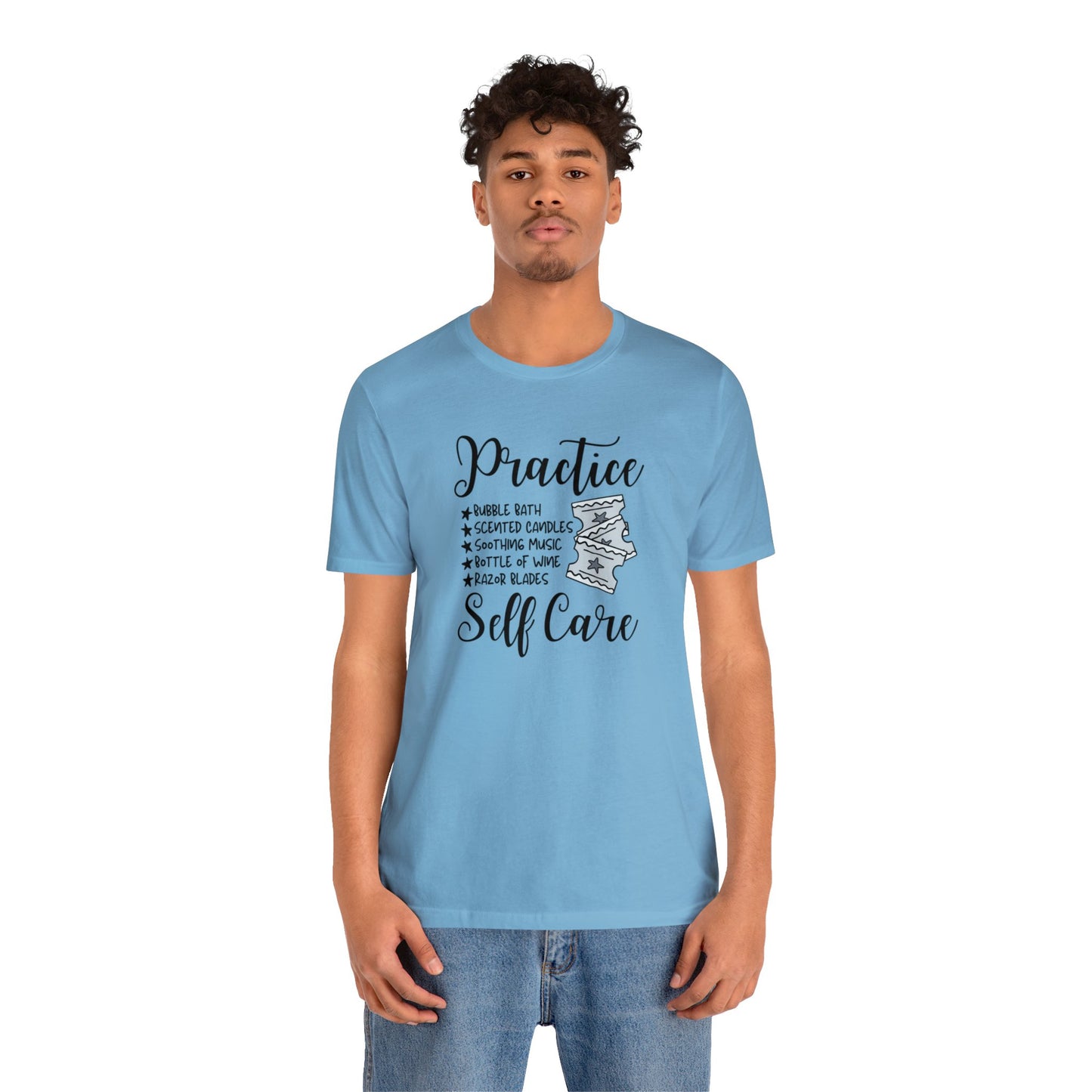 "Practice Self Care" Unisex Short Sleeve Tee