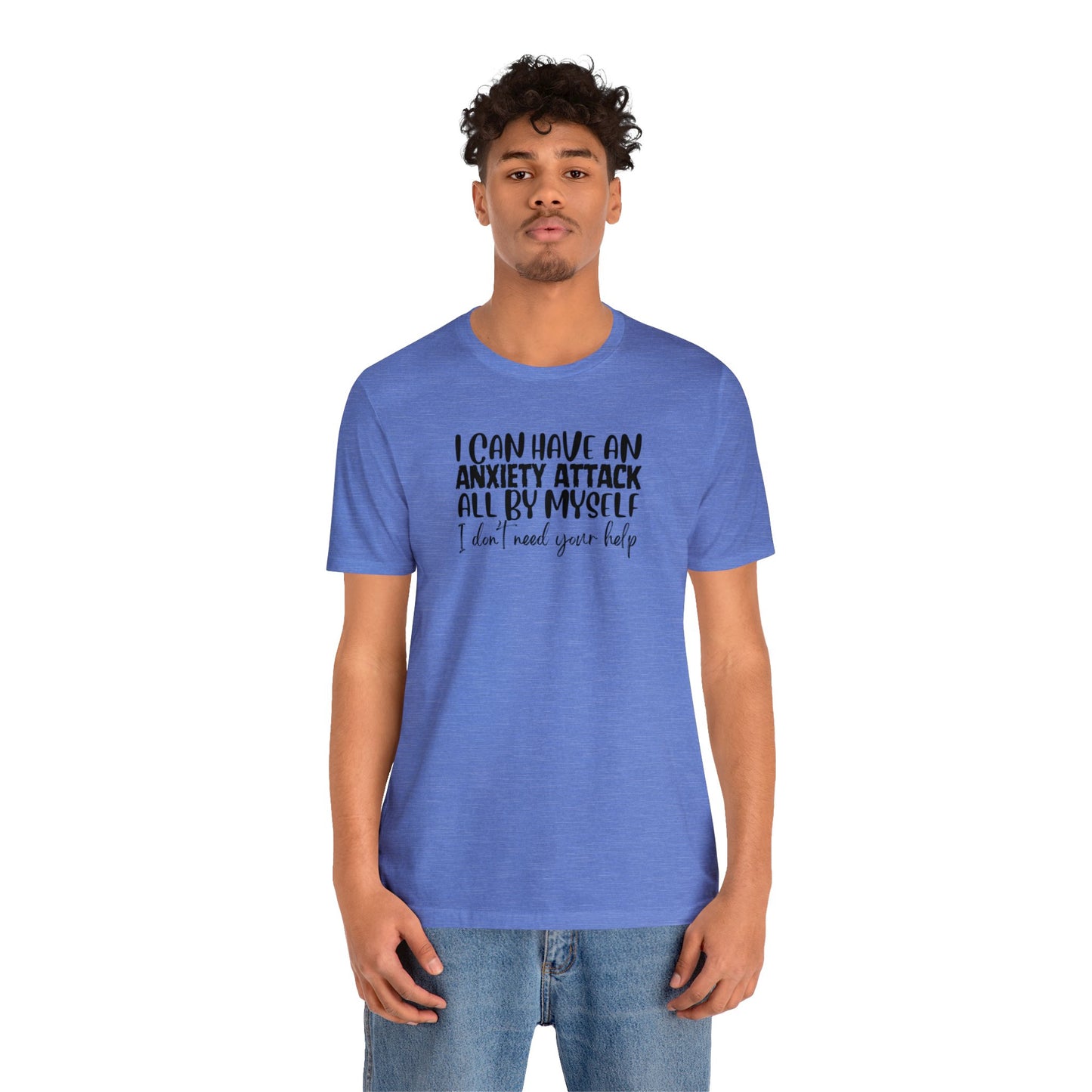 "Anxiety Attack" Unisex Short Sleeve Tee