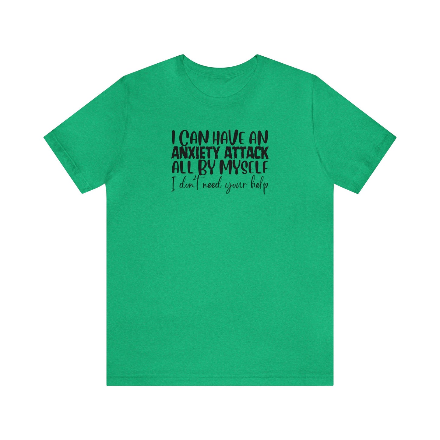 "Anxiety Attack" Unisex Short Sleeve Tee