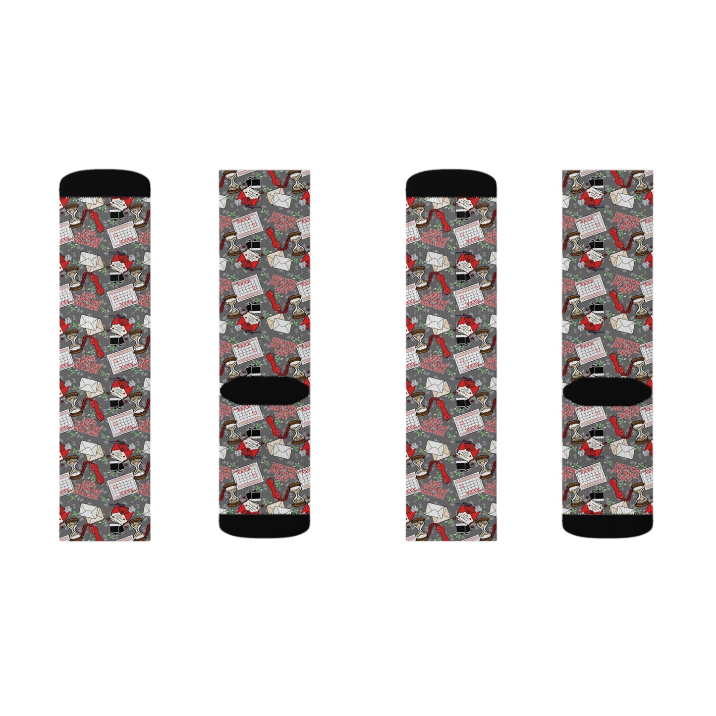 "Did You Do That Yet?" Prison Wife Sublimation Socks