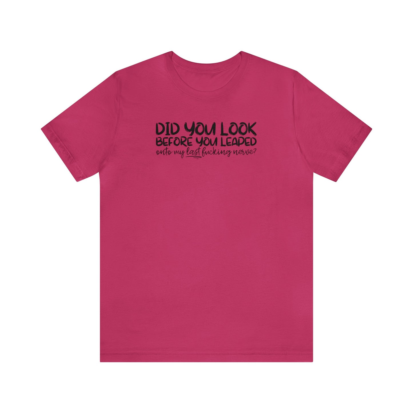 "Last Nerve" Unisex Short Sleeve Tee