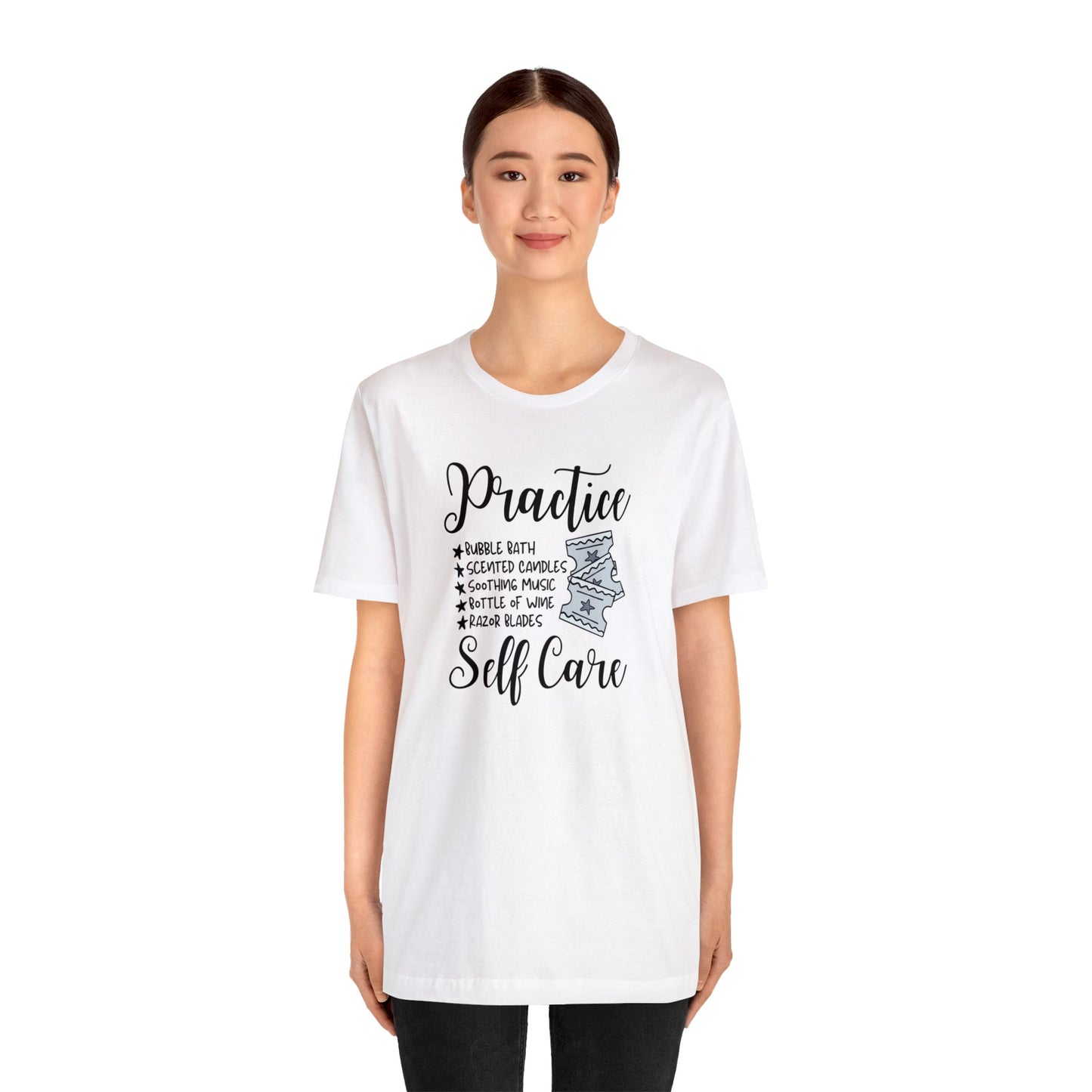 "Practice Self Care" Unisex Short Sleeve Tee