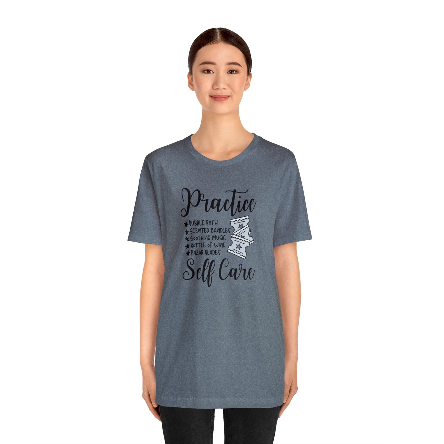 "Practice Self Care" Unisex Short Sleeve Tee