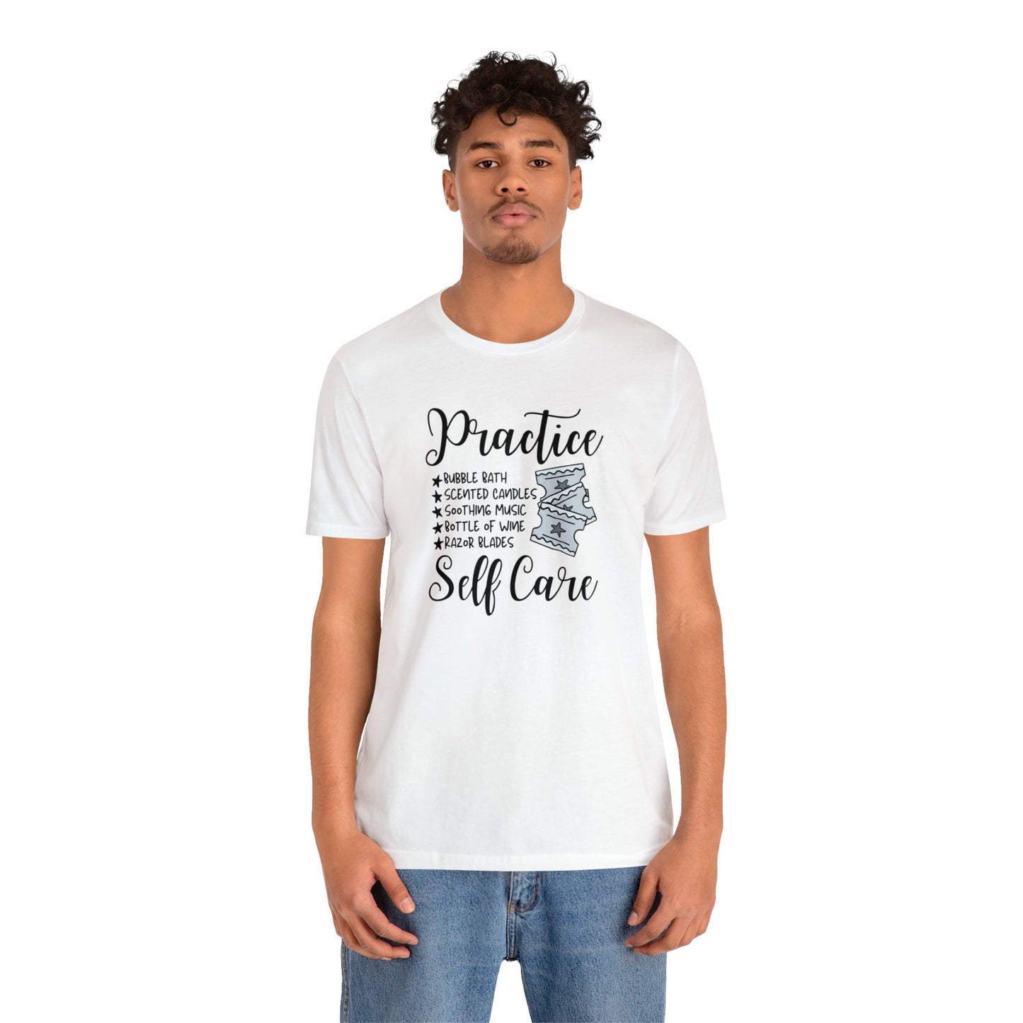 "Practice Self Care" Unisex Short Sleeve Tee