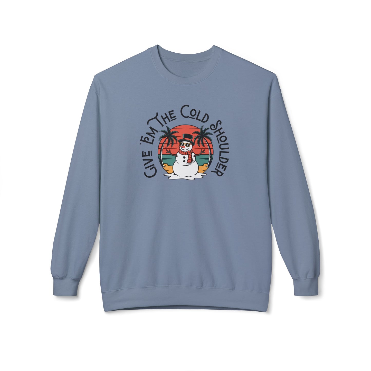 Cold Shoulder Crewneck Sweatshirt