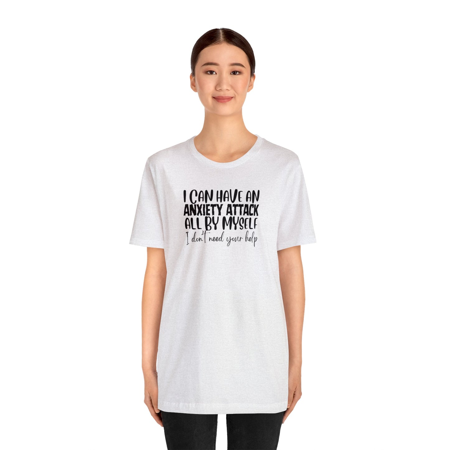 "Anxiety Attack" Unisex Short Sleeve Tee