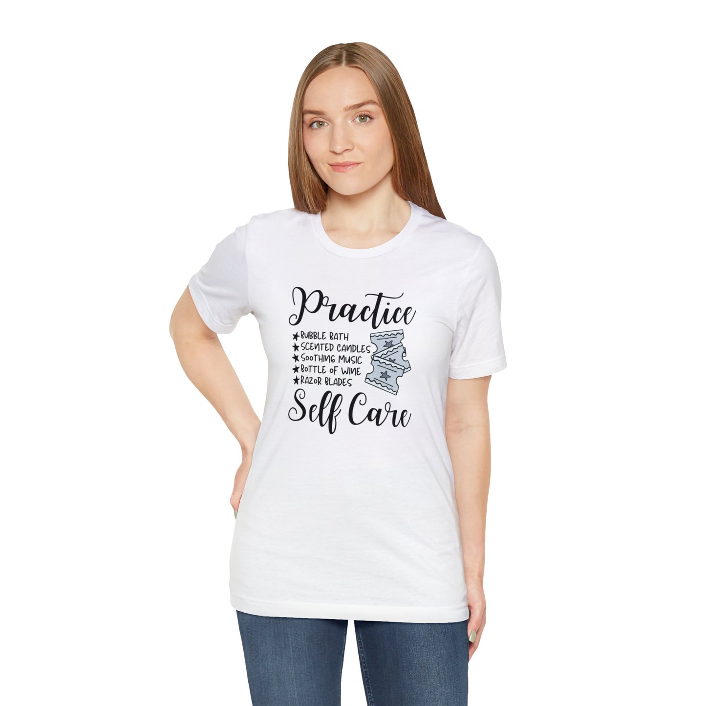 "Practice Self Care" Unisex Short Sleeve Tee