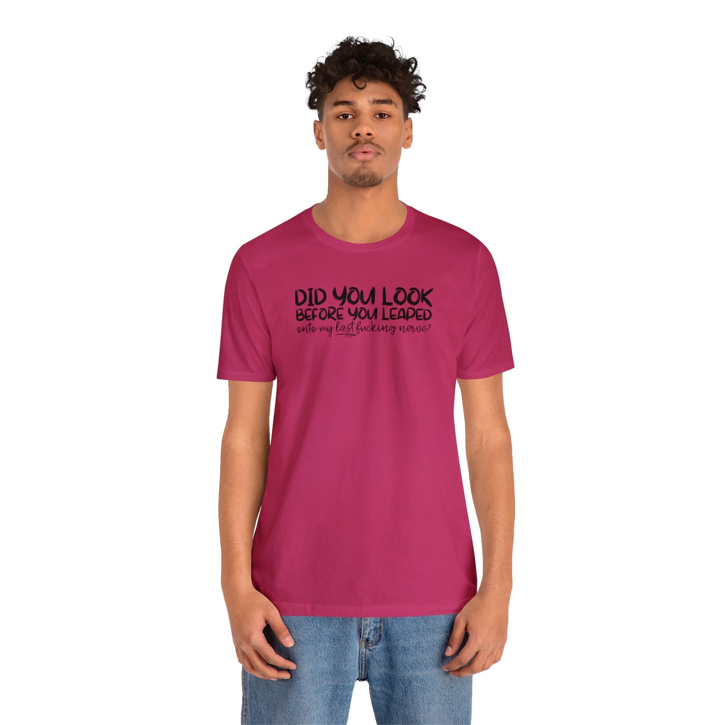 "Last Nerve" Unisex Short Sleeve Tee