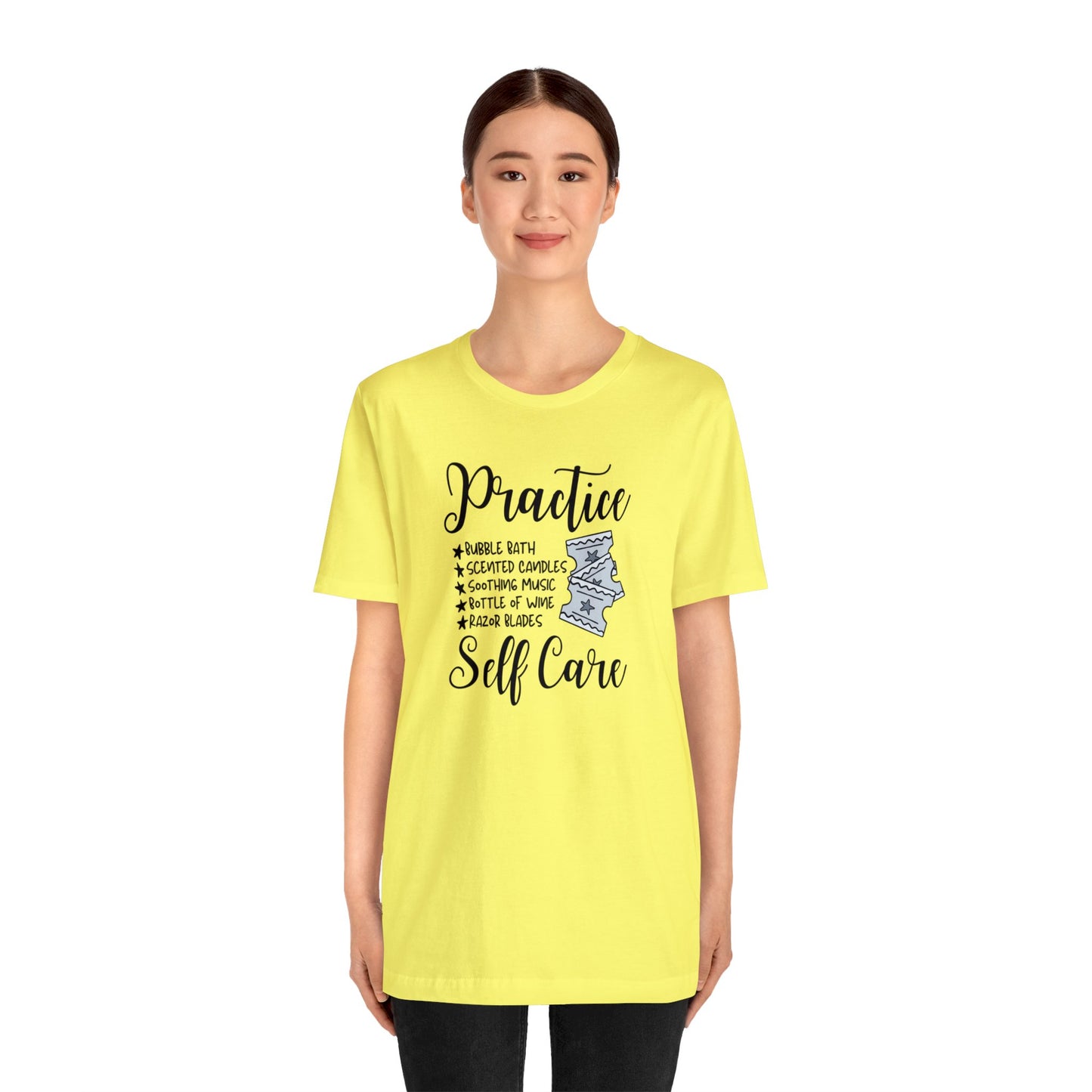 "Practice Self Care" Unisex Short Sleeve Tee