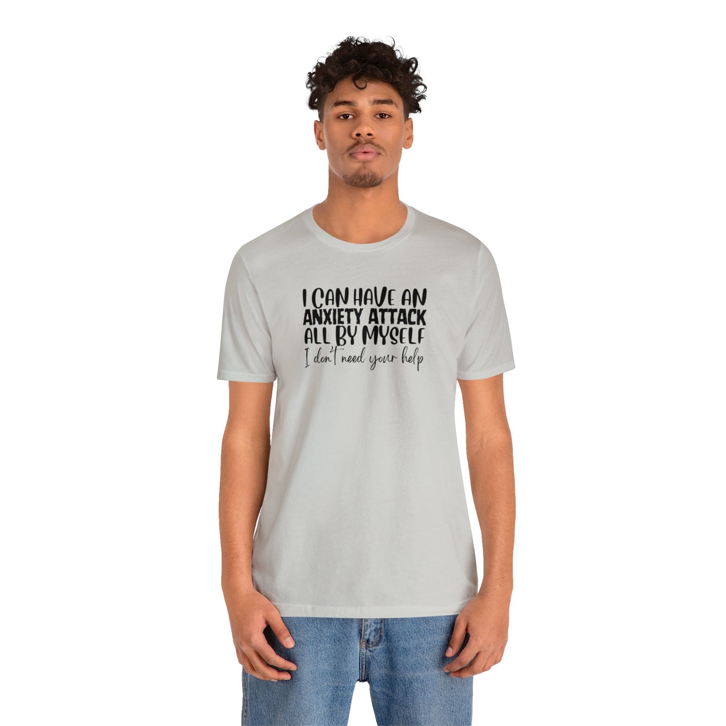 "Anxiety Attack" Unisex Short Sleeve Tee