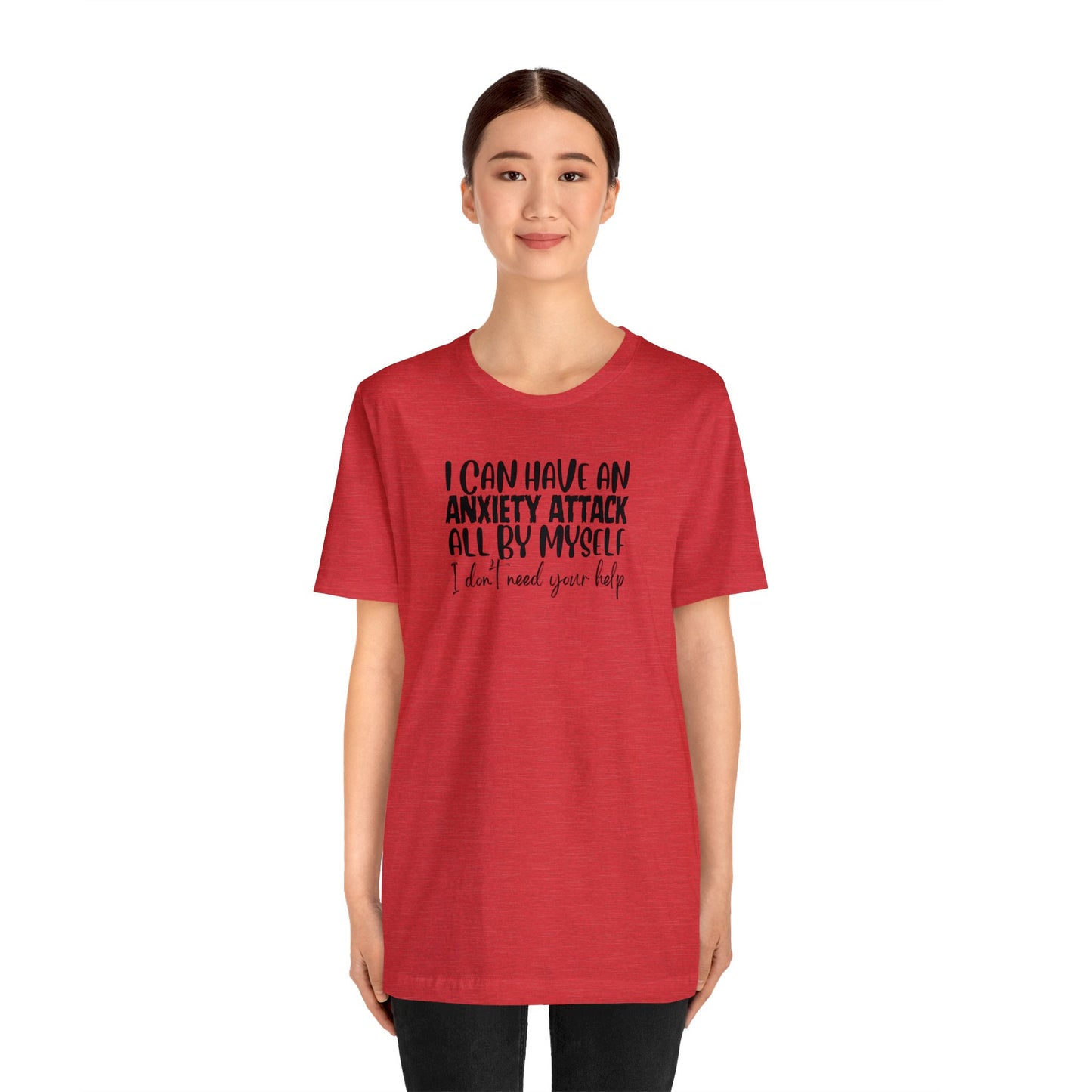 "Anxiety Attack" Unisex Short Sleeve Tee
