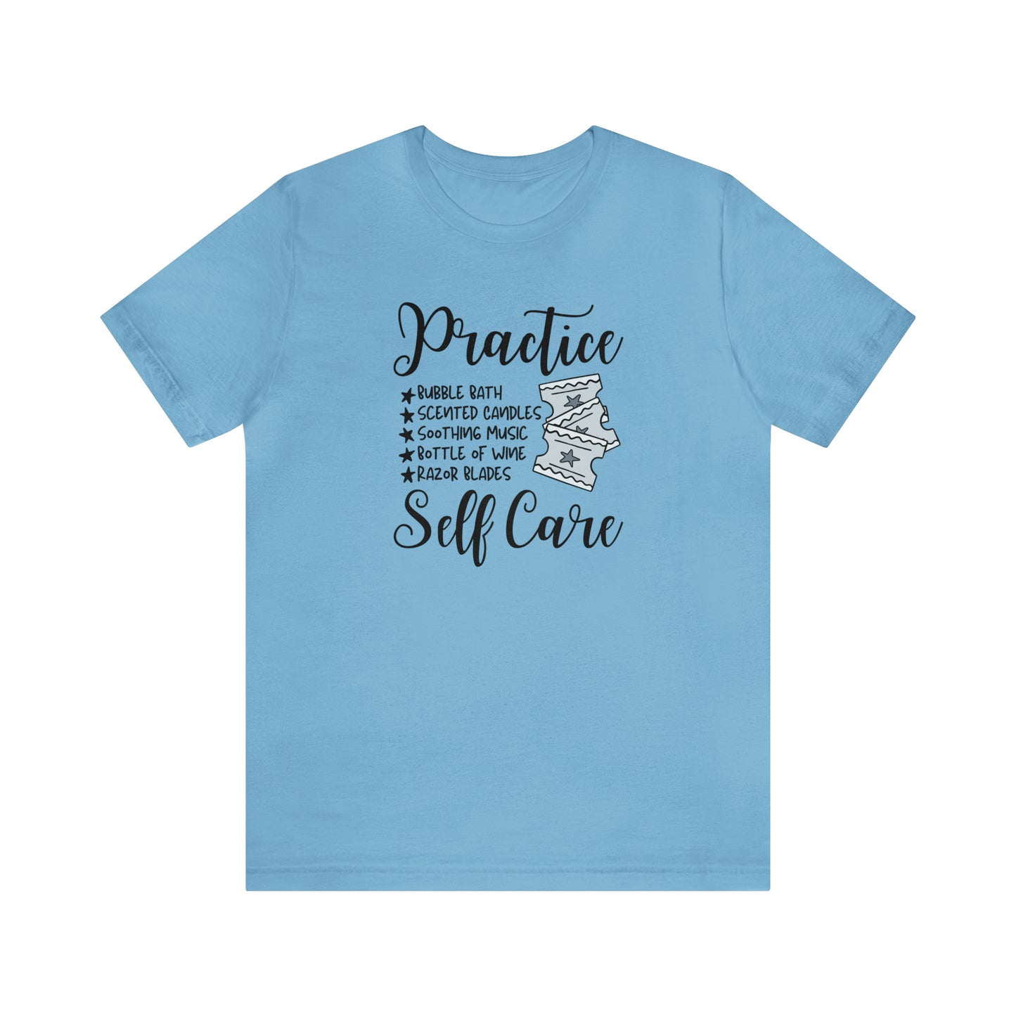 "Practice Self Care" Unisex Short Sleeve Tee