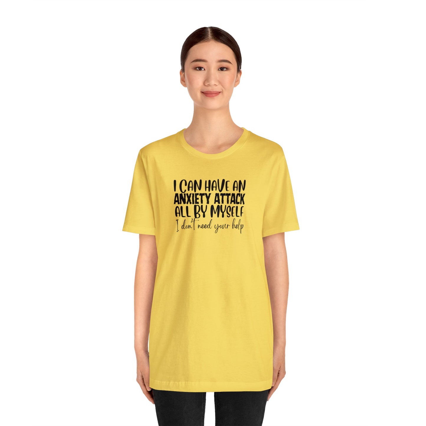 "Anxiety Attack" Unisex Short Sleeve Tee