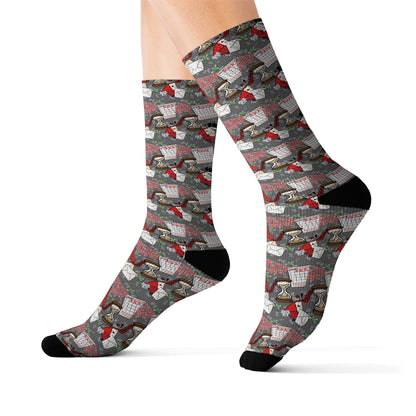 "Did You Do That Yet?" Prison Wife Sublimation Socks