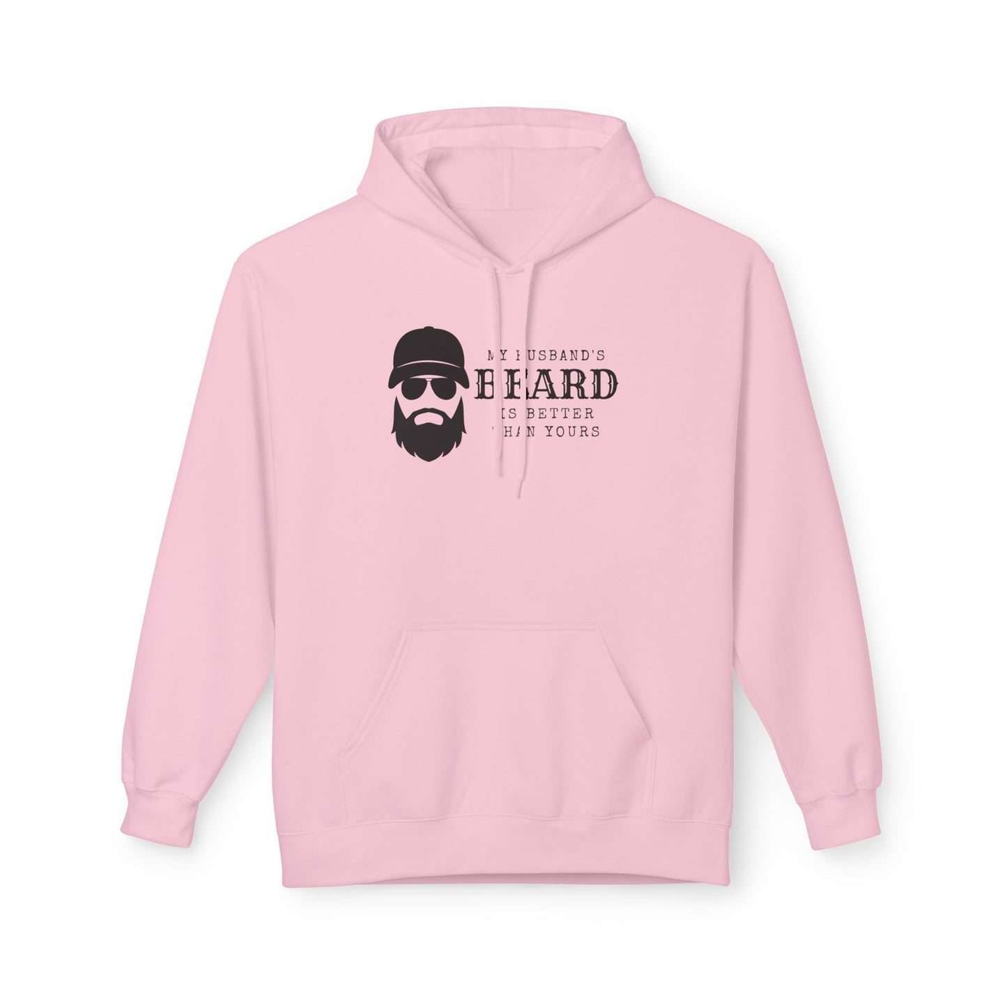 My Husband's Beard Fleece Hoodie