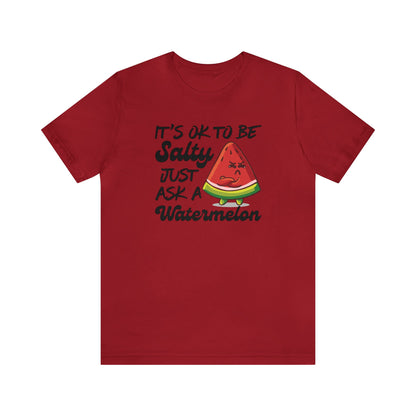 "Salty Watermelon" Unisex Short Sleeve Tee