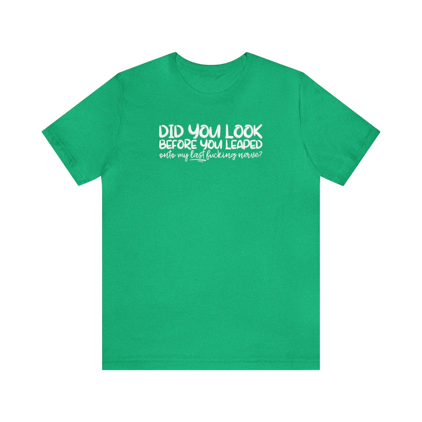 "Last Nerve" Unisex Short Sleeve Tee