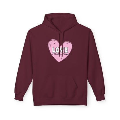 Love is Literally a Scam Fleece Hoodie