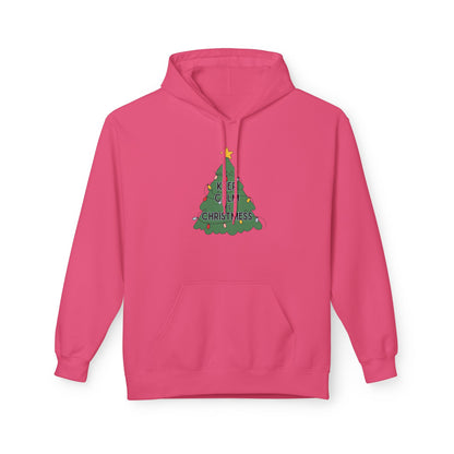 Keep Calm It's Christmess Fleece Hoodie