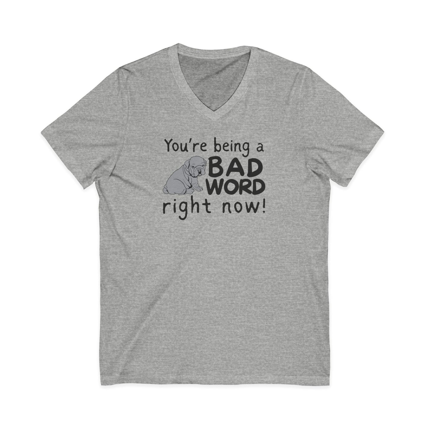 Bad Word V-Neck T-Shirt