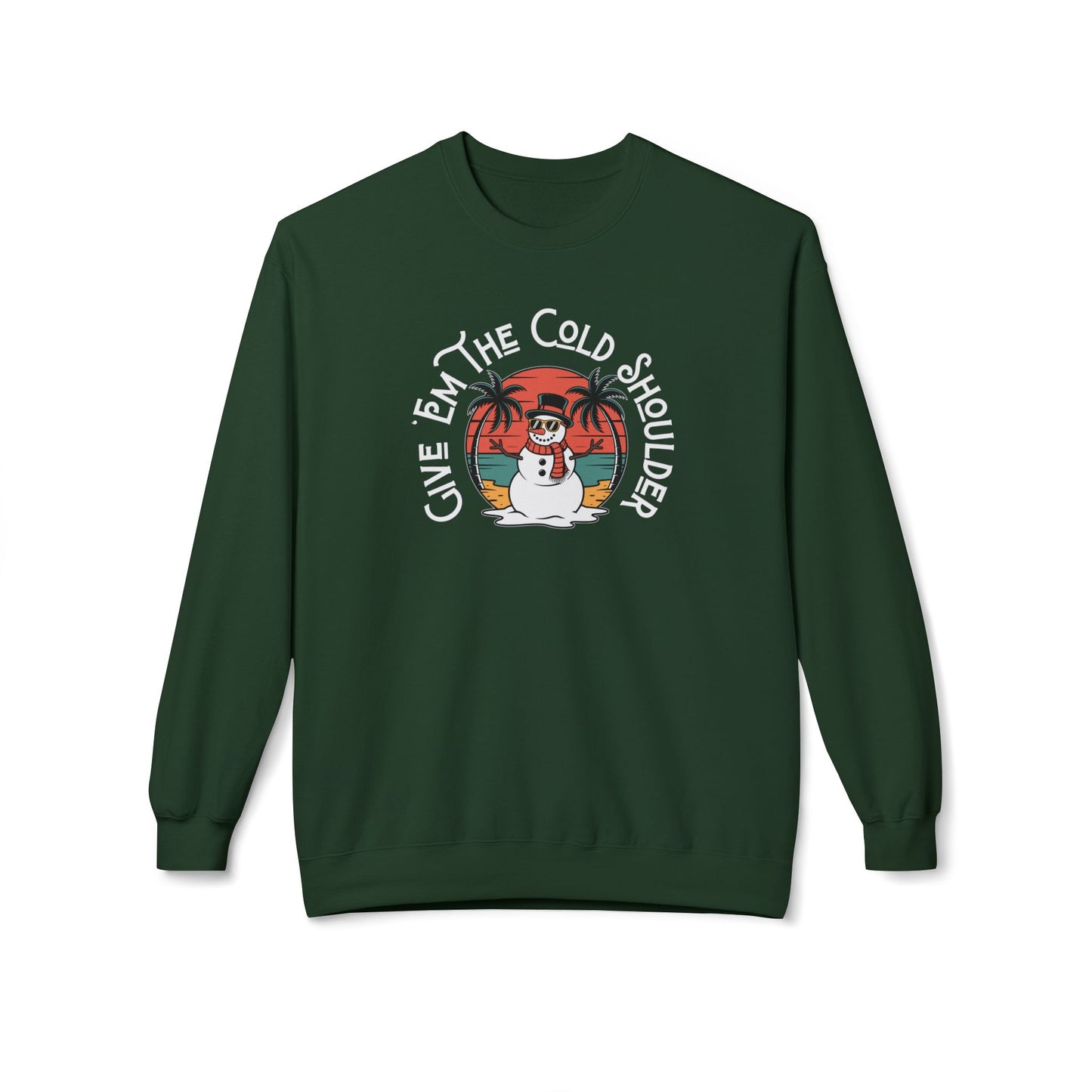 Cold Shoulder Crewneck Sweatshirt