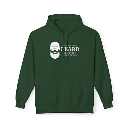 My Husband's Beard Fleece Hoodie
