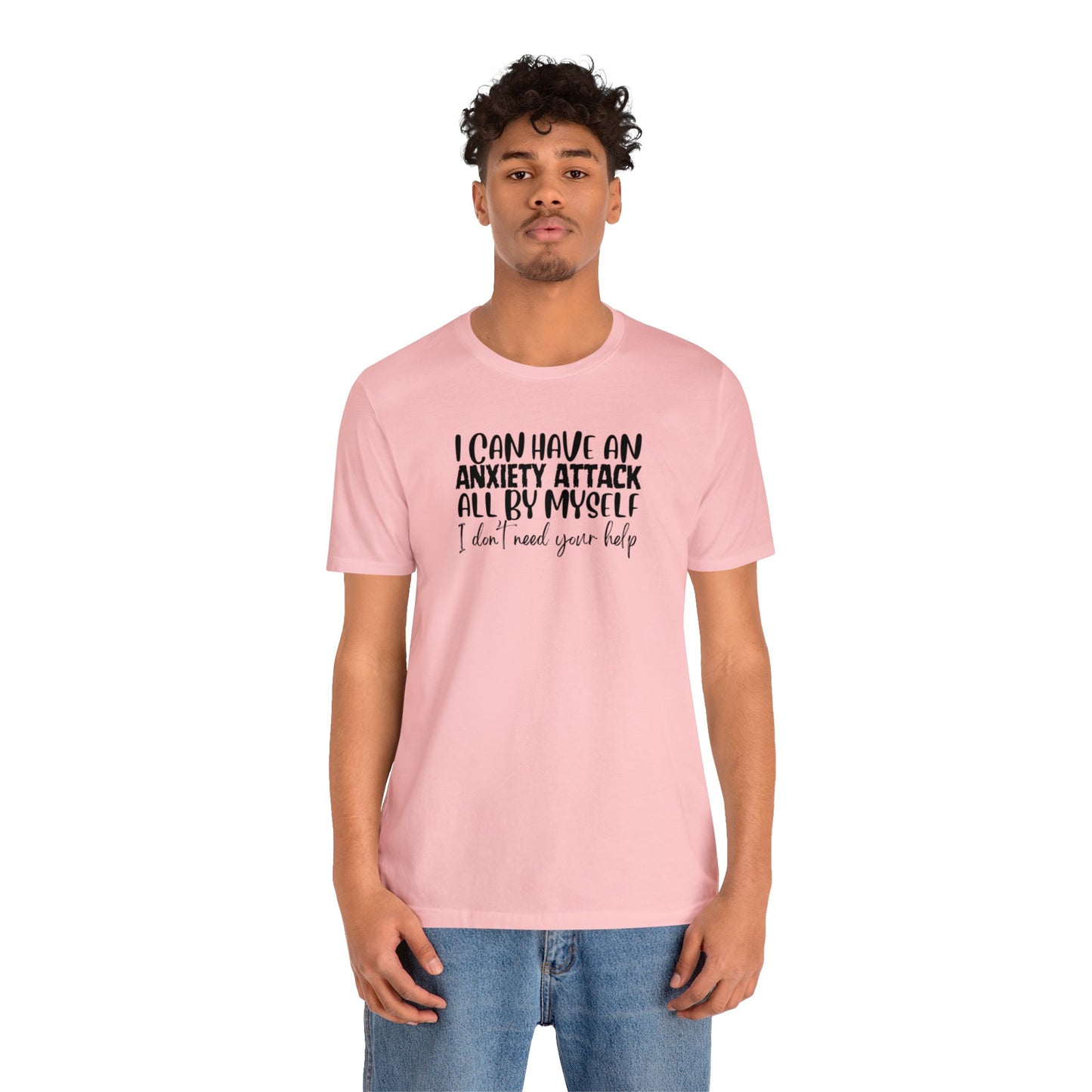 "Anxiety Attack" Unisex Short Sleeve Tee