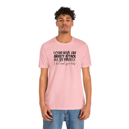 "Anxiety Attack" Unisex Short Sleeve Tee