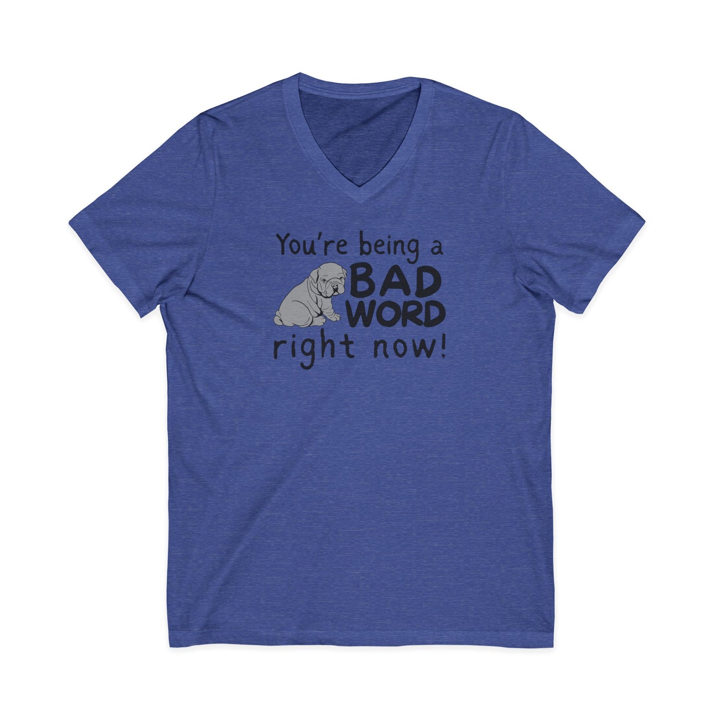 Bad Word V-Neck T-Shirt