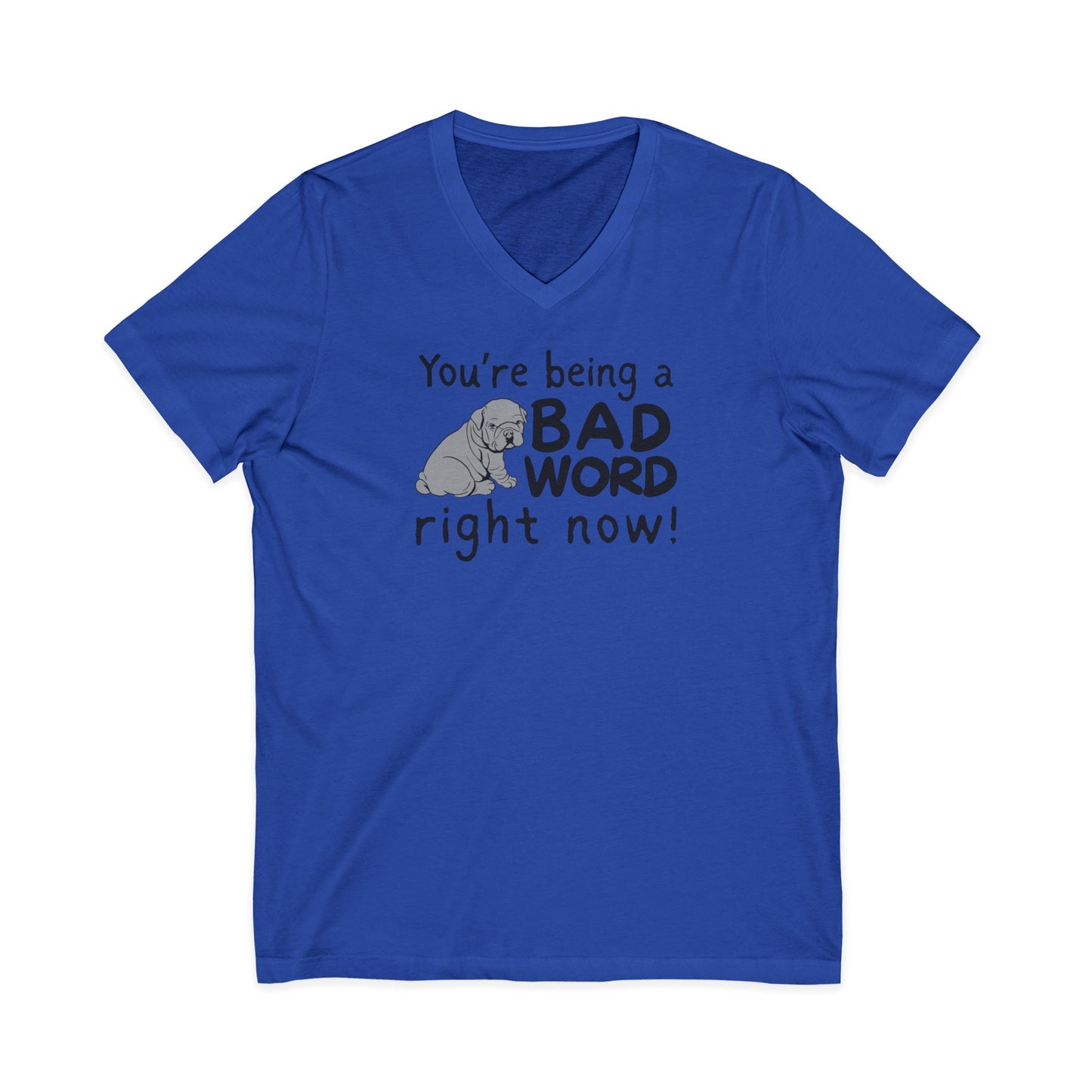 Bad Word V-Neck T-Shirt