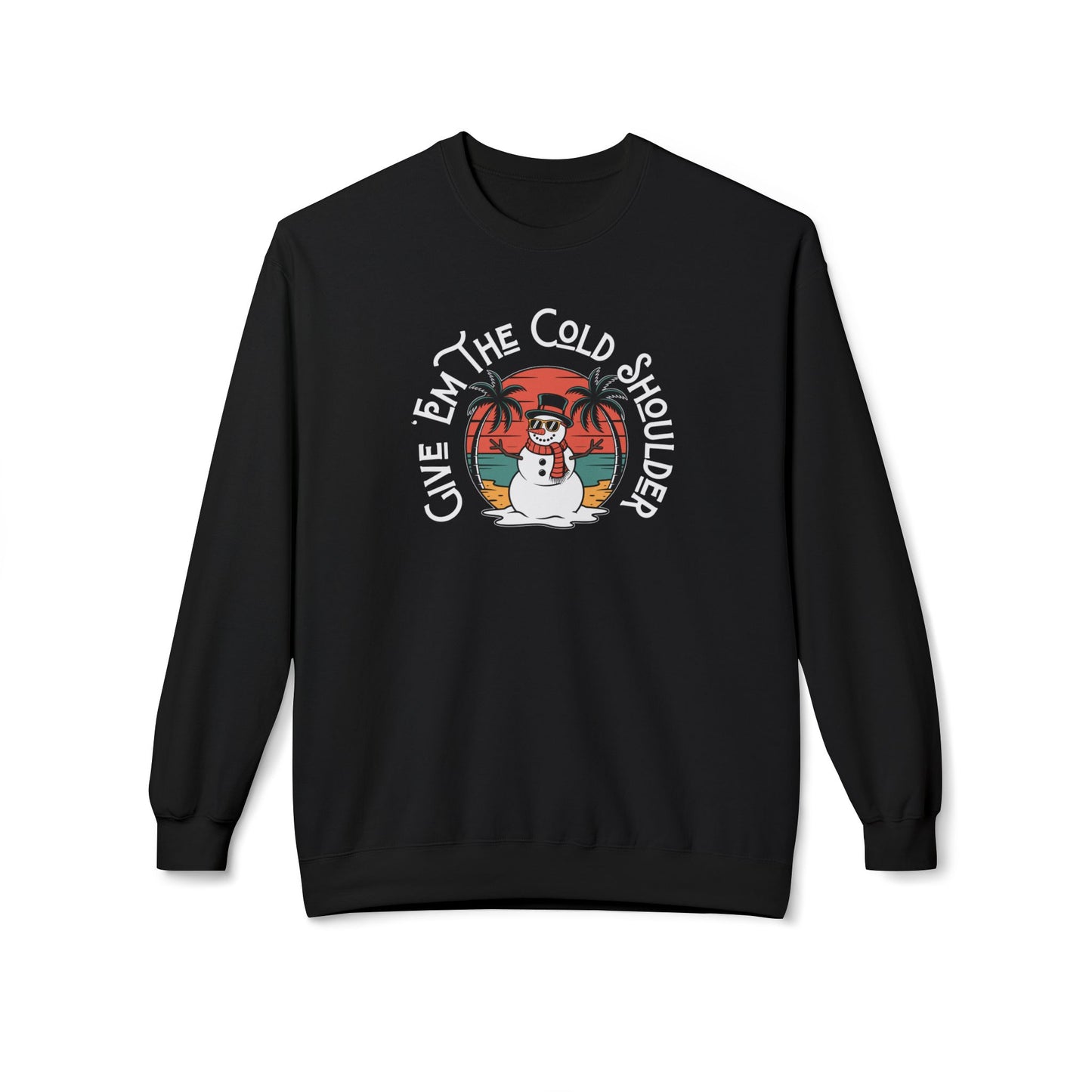 Cold Shoulder Crewneck Sweatshirt