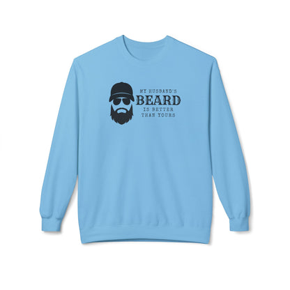 My Husband's Beard Crewneck Sweatshirt