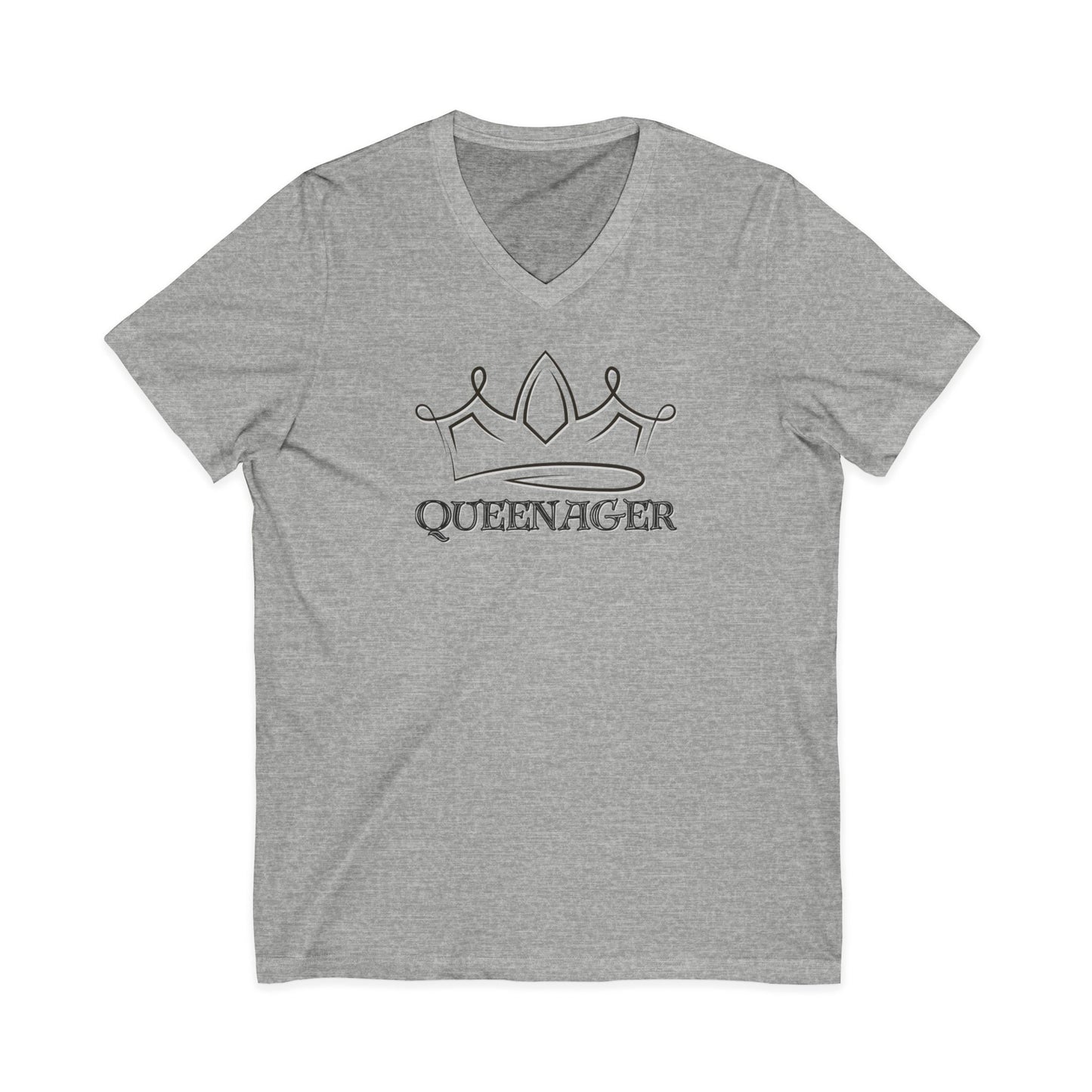 Queenager V-Neck T-Shirt