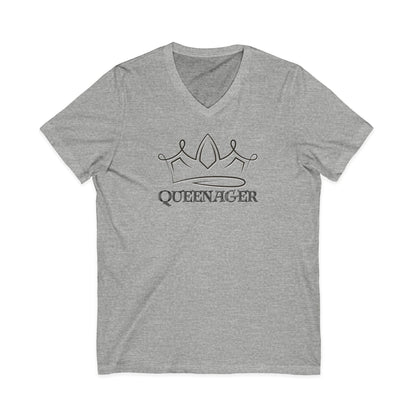 Queenager V-Neck T-Shirt