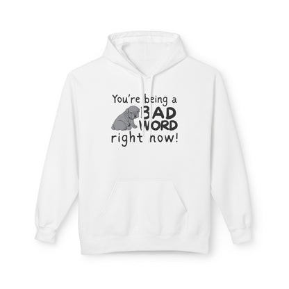 Bad Word Fleece Hoodie