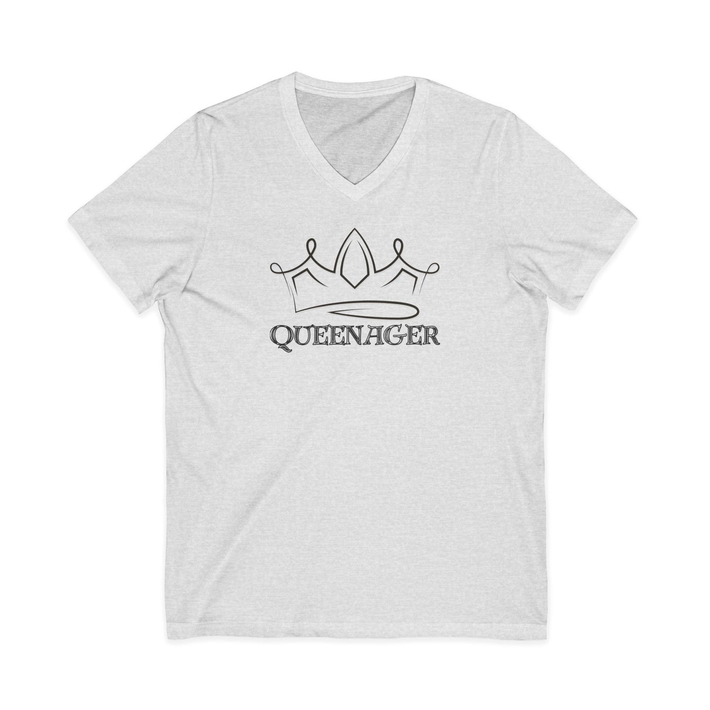 Queenager V-Neck T-Shirt