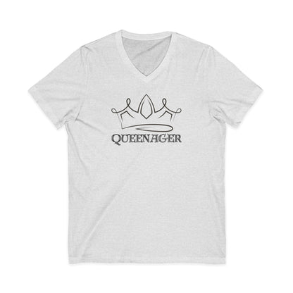 Queenager V-Neck T-Shirt