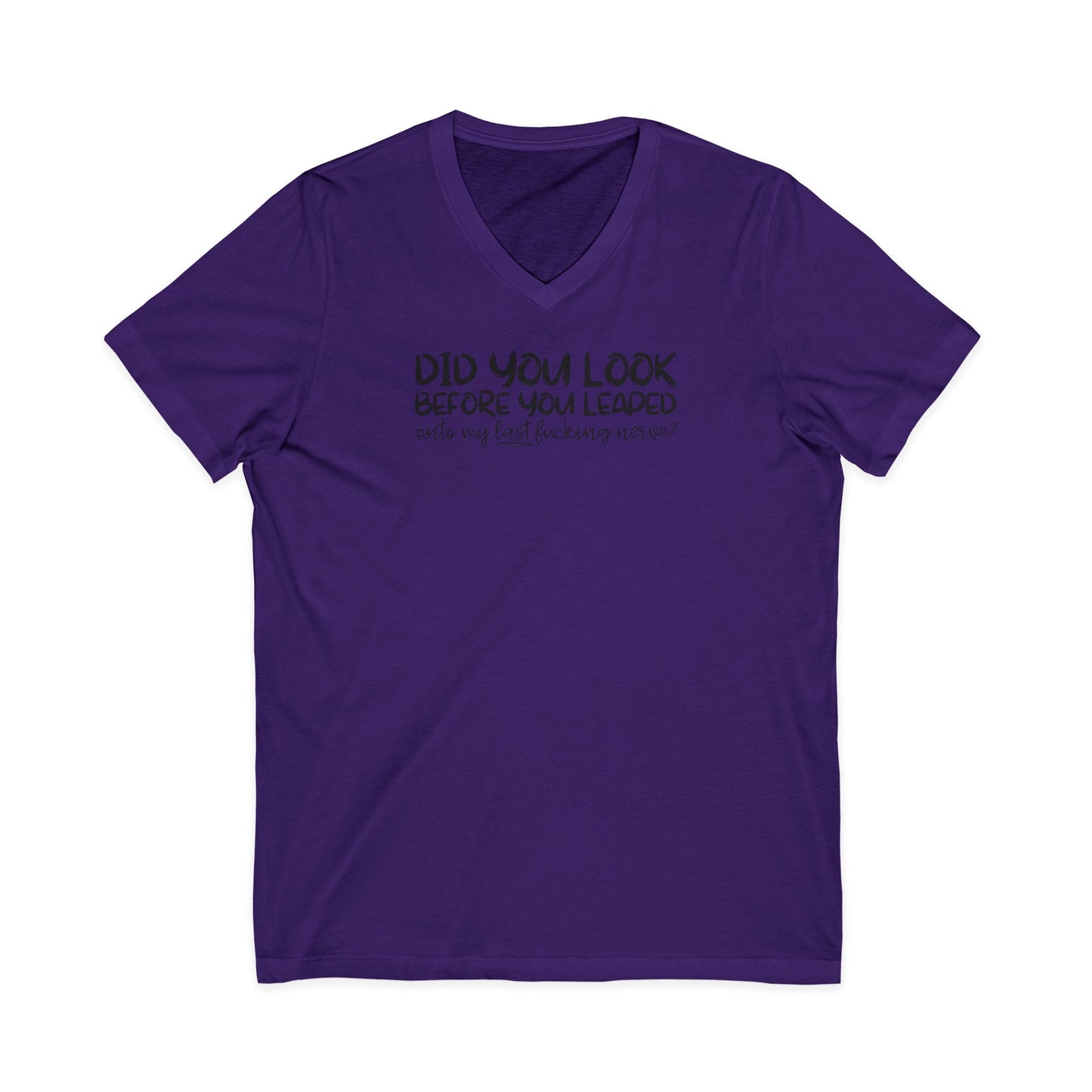 Last Nerve V-Neck T-Shirt