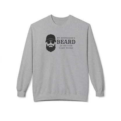 My Boyfriend's Beard Crewneck Sweatshirt