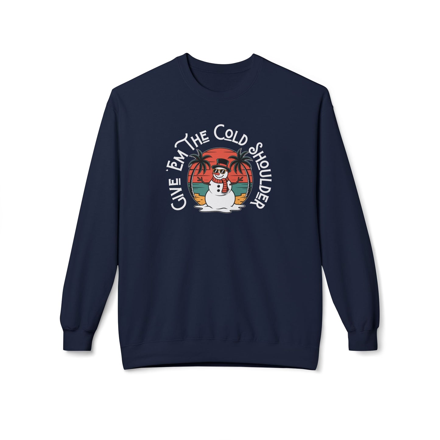 Cold Shoulder Crewneck Sweatshirt