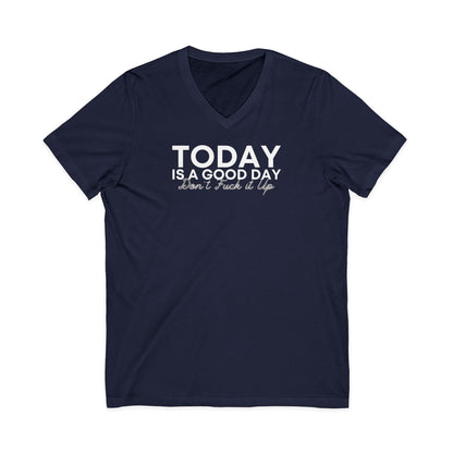 Today V-Neck T-Shirt