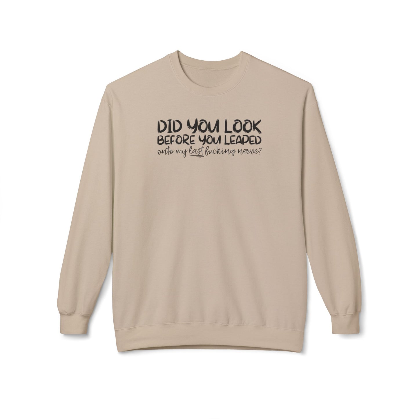 Last Nerve Crewneck Sweatshirt