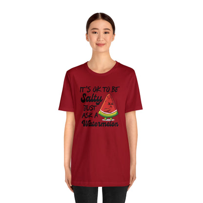 "Salty Watermelon" Unisex Short Sleeve Tee