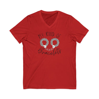 Bracelets V-Neck T-Shirt