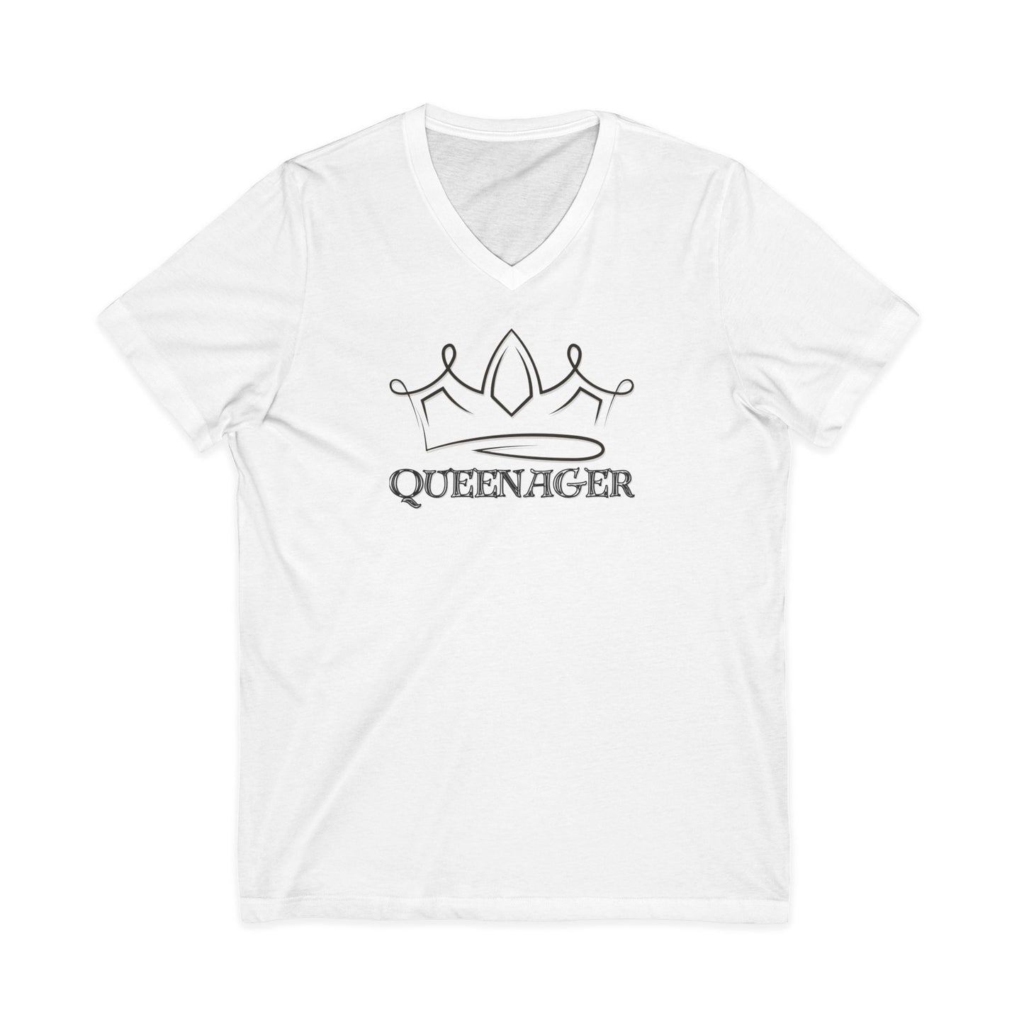 Queenager V-Neck T-Shirt